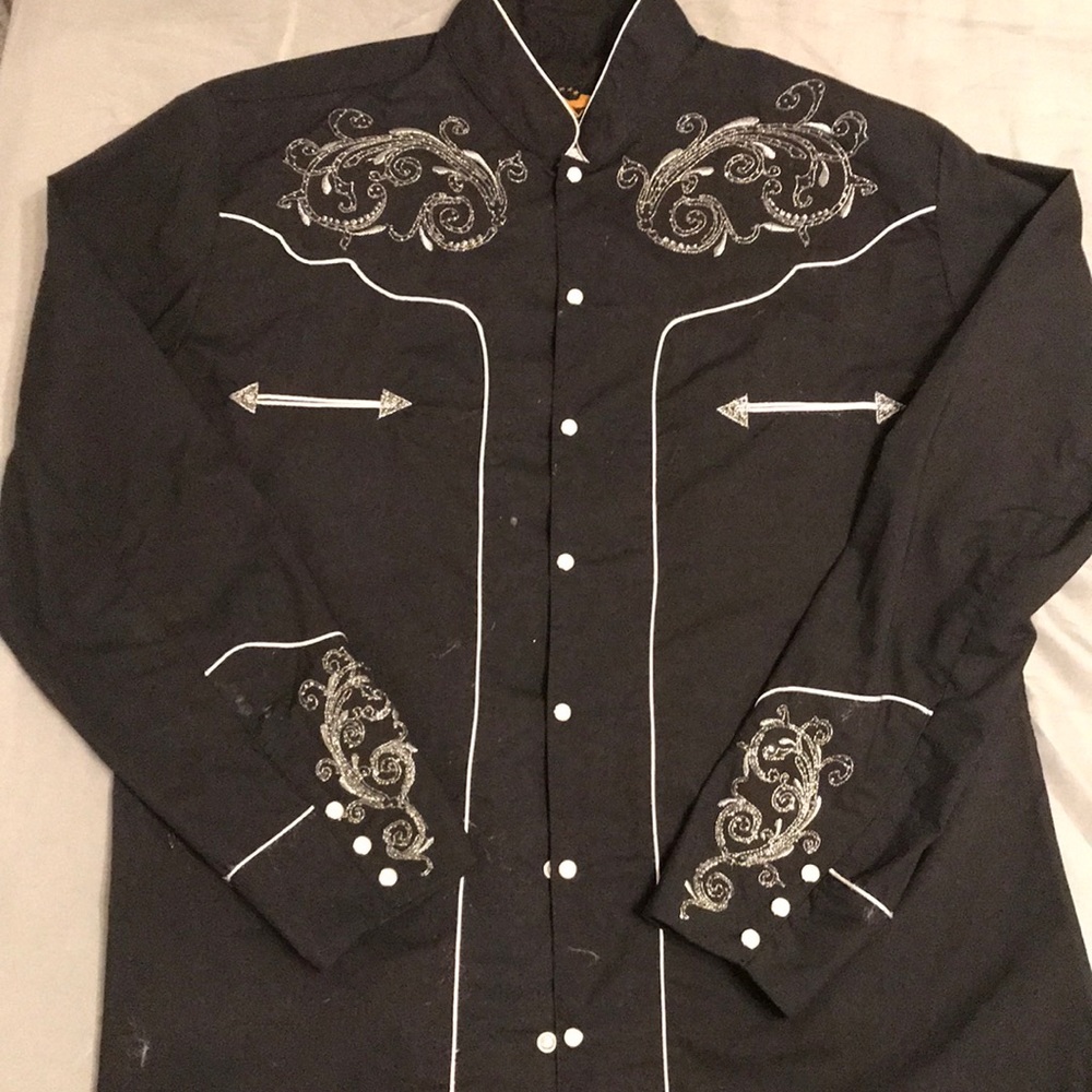 Western Black Shirt
